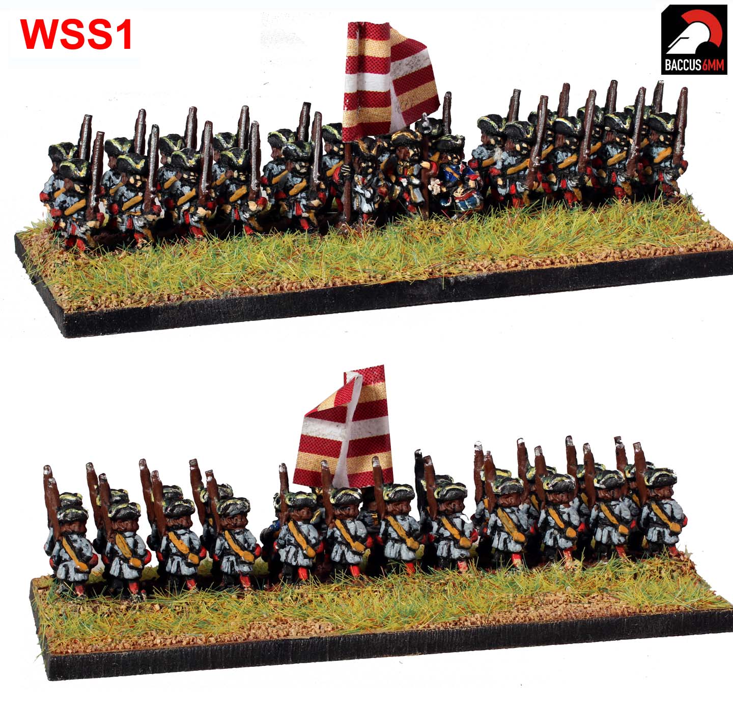6mm American Civil War Infantry  Baccus Booster Pack 